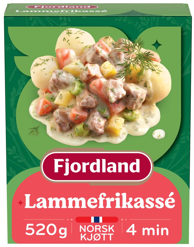 Fjordland Lammefrikasse med poteter