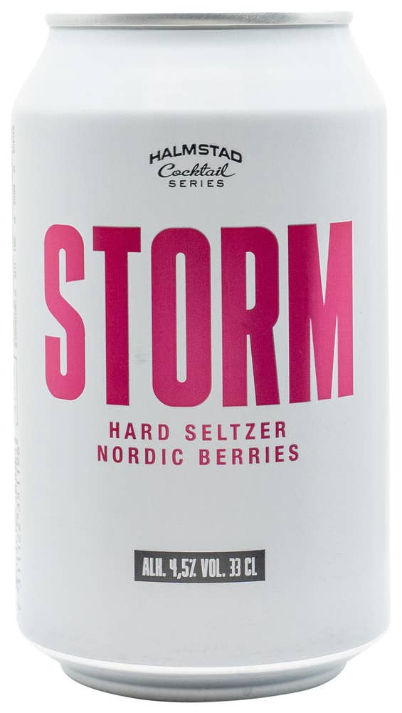 Halmstad Storm Hard Seltzer Nordic Berries