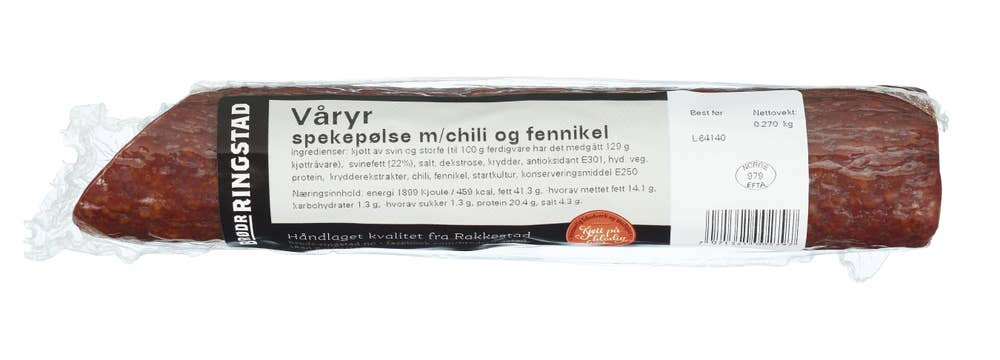 Brødr Ringstad Våryr Spekepølse