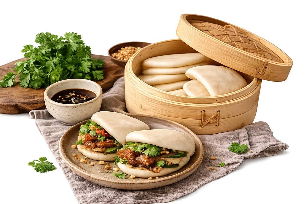 East Coast Gua Bao Buns 50G x 10 stk