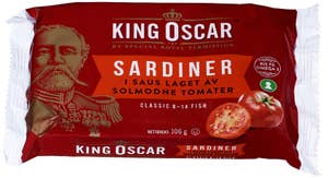 King-Oscar Sardiner i tomatsaus Classic