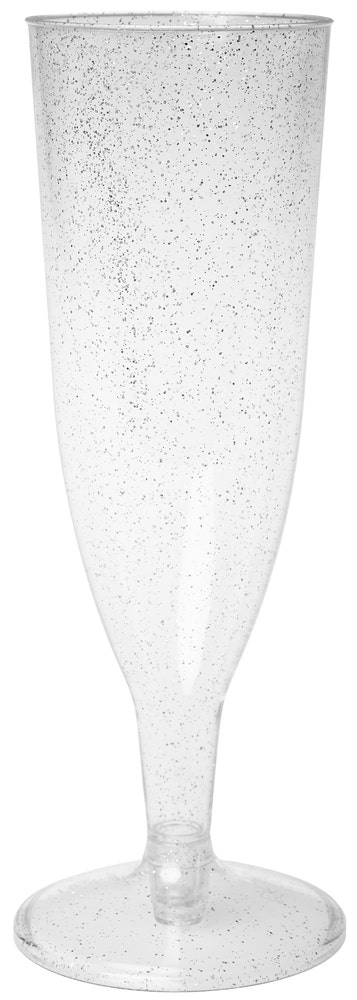 Duni Champagneglass Plast Glitter
