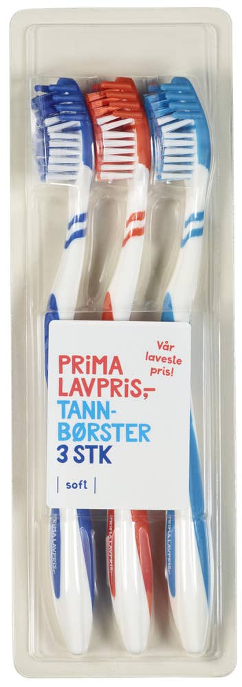 Prima Lavpris Tannbørster Soft