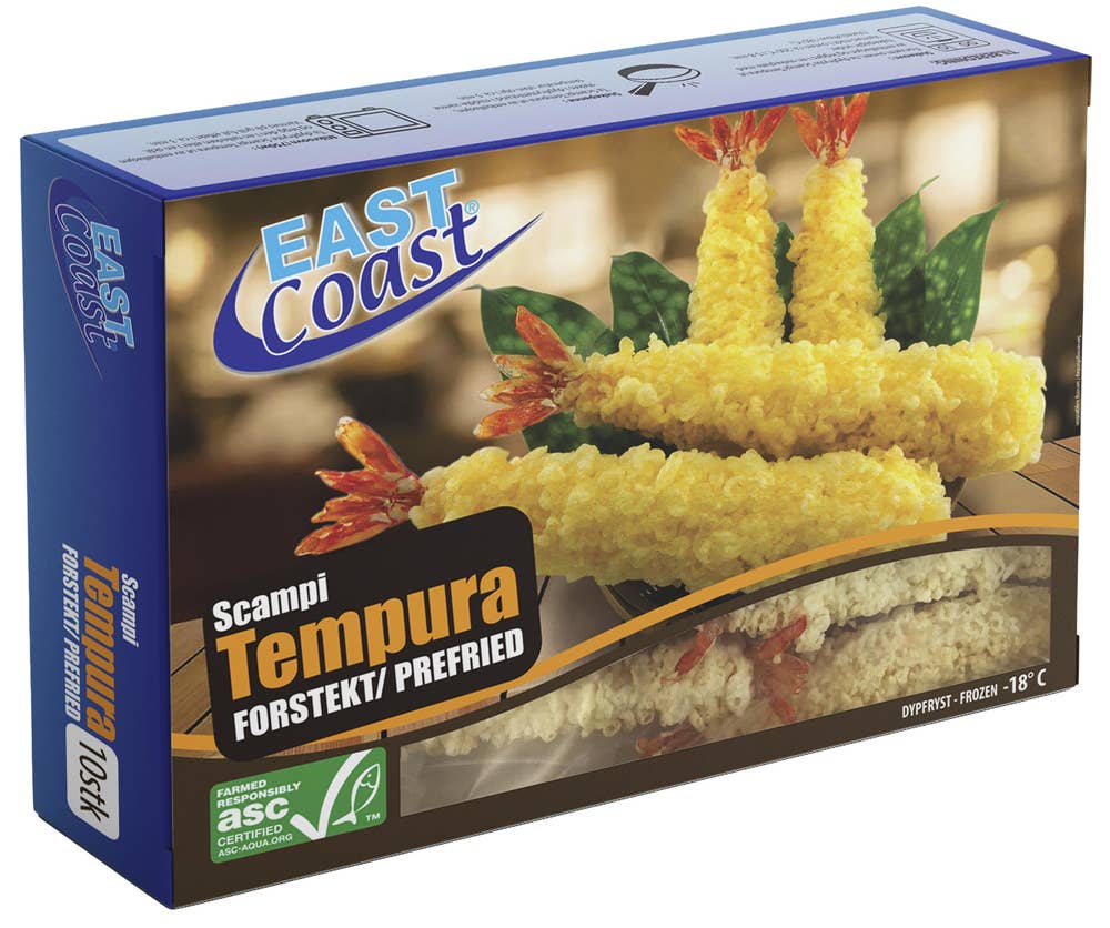 East Coast Tempura Scampi Forstekt