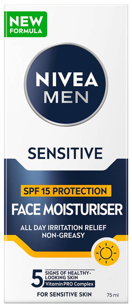 Nivea Men Sensitive Face Cream SPF15