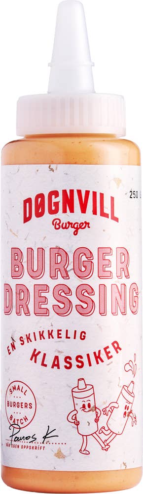 Døgnvill Burgerdressing