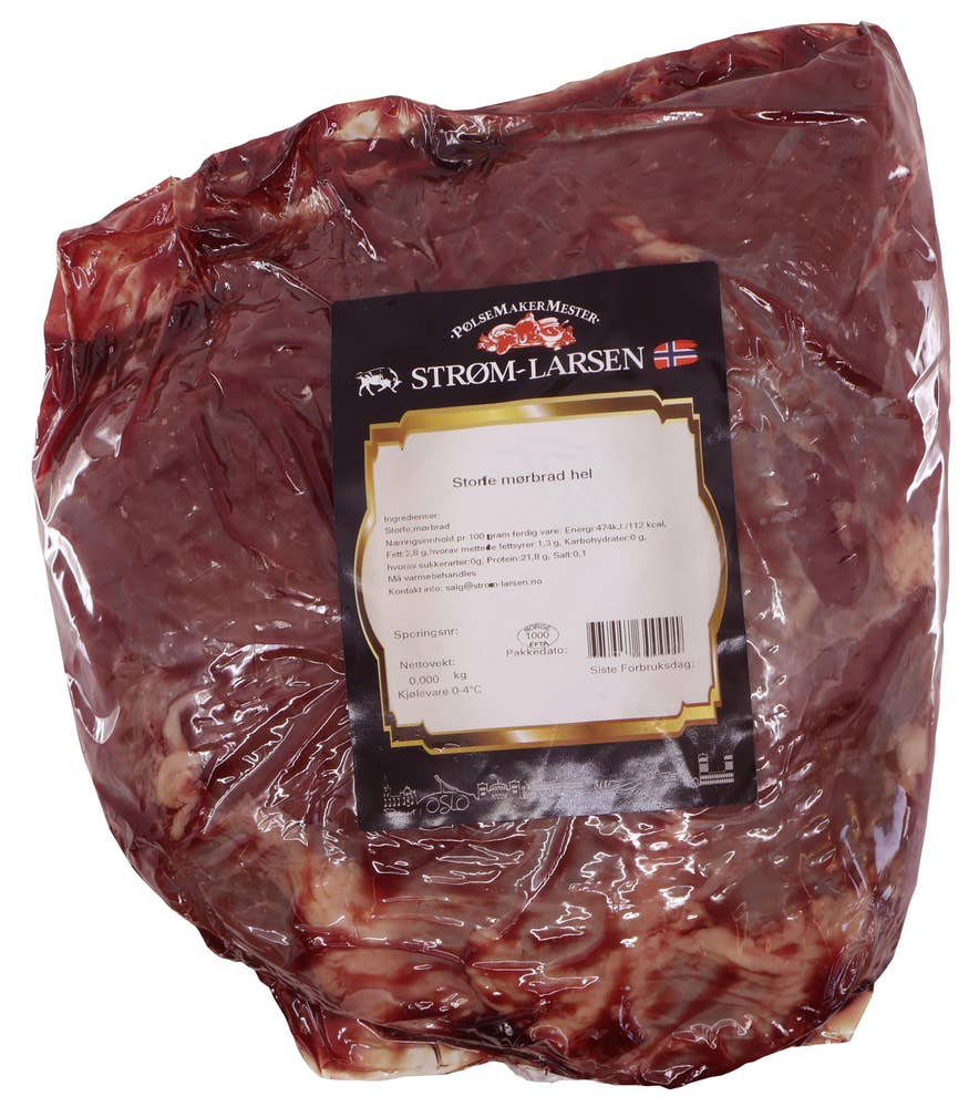 Strøm-Larsen AS Storfe mørbrad hel