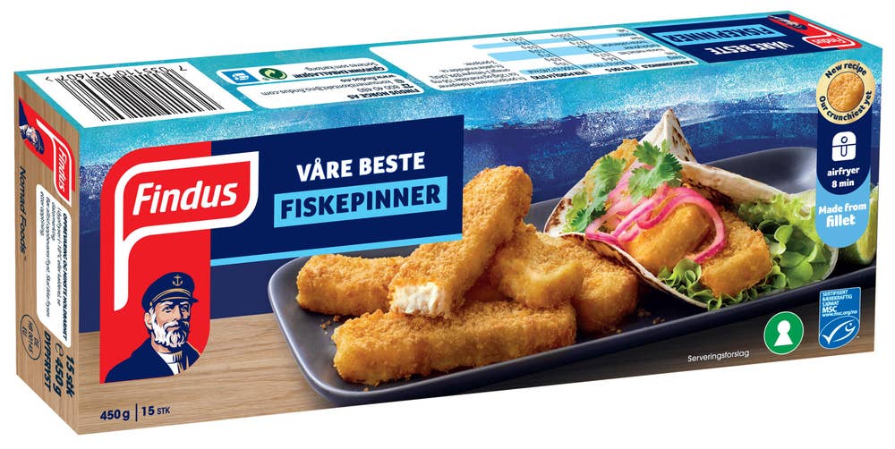 FINDUS Fiskepinner