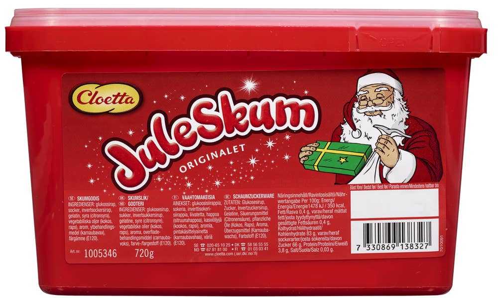 Cloetta Juleskum
