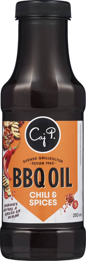 Caj P BBQ Oil Chili & Spices