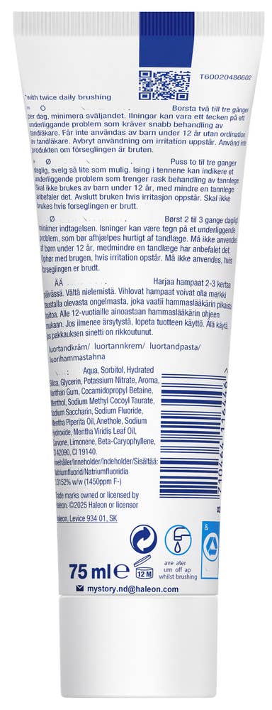 Sensodyne Tannkrem Original