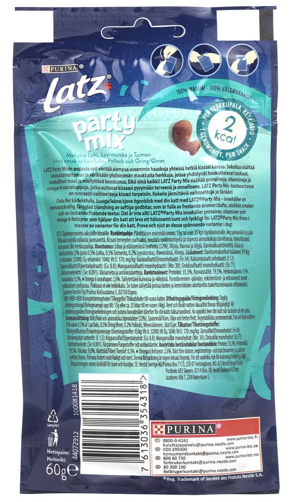 Purina Latz Party Mix Seaside