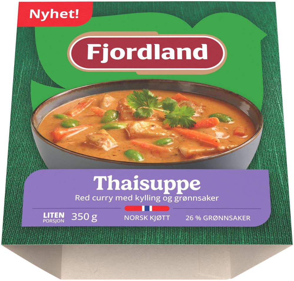 Fjordland Thaisuppe