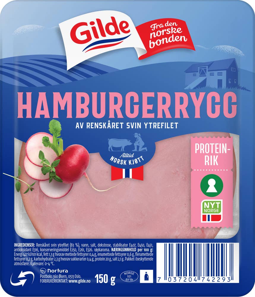 Gilde Hamburgerrygg