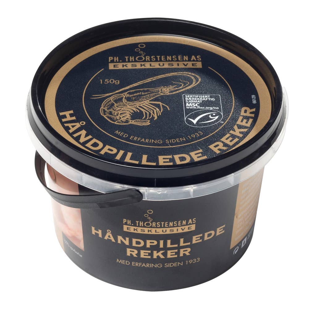 Sm Håndpillede Reker i Lake