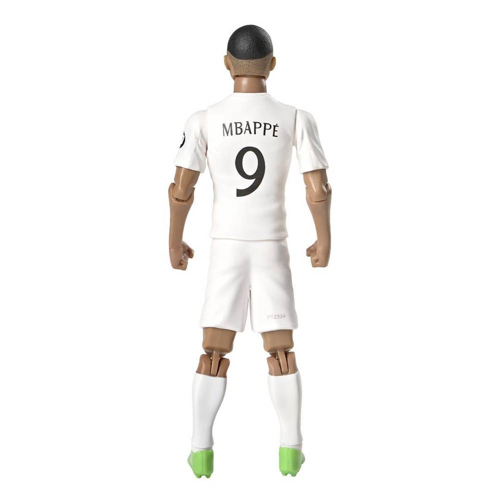 Magic Store Fotballfigur Mbappé i Real Madrid - drakt Høyde 20 cm