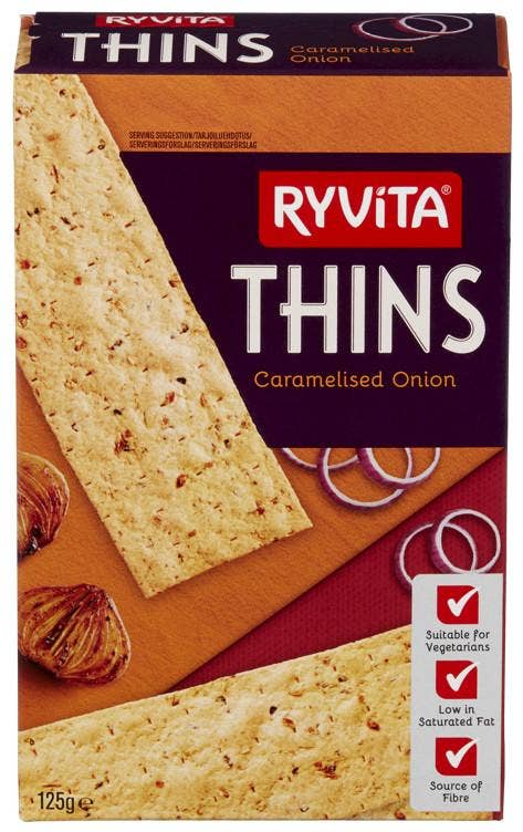 Ryvita Thins Caramelised Onion
