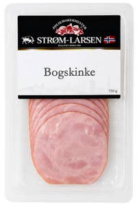 Strøm-Larsen AS Bogskinke bøkerøkt skivet