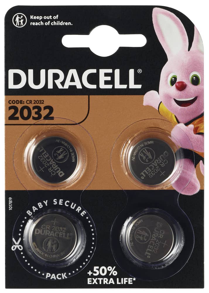 Duracell Batteri CR2032 3V Lithium