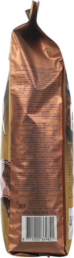 L'Or Crema Profondo 100% Arabica Intensitet 7, hele bønner