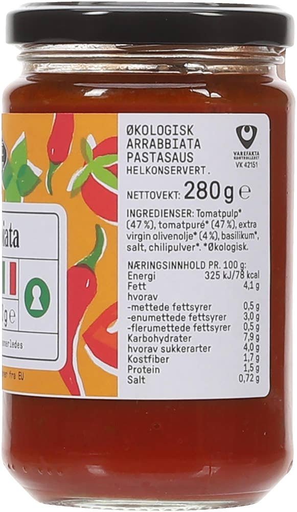 Kolonihagen Pastasaus Arrabbiata