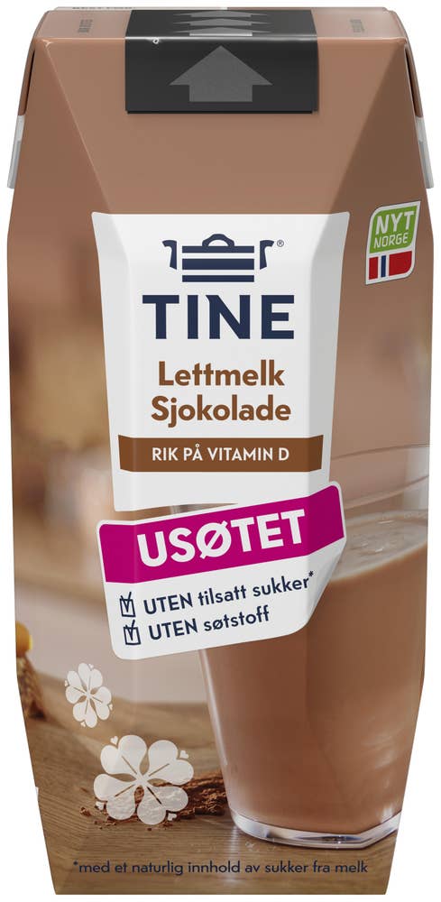 Tine Lettmelk Sjokolade Usøtet