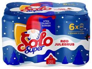 Solo Super Julebrus 6 x 0,33L