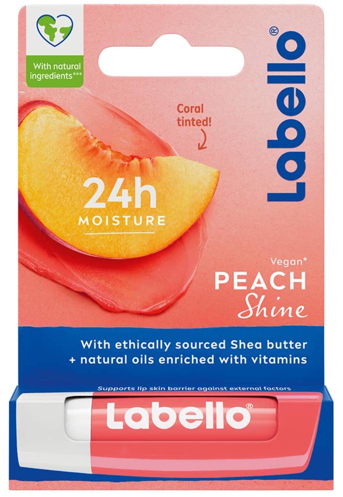 Labello Peach Shine