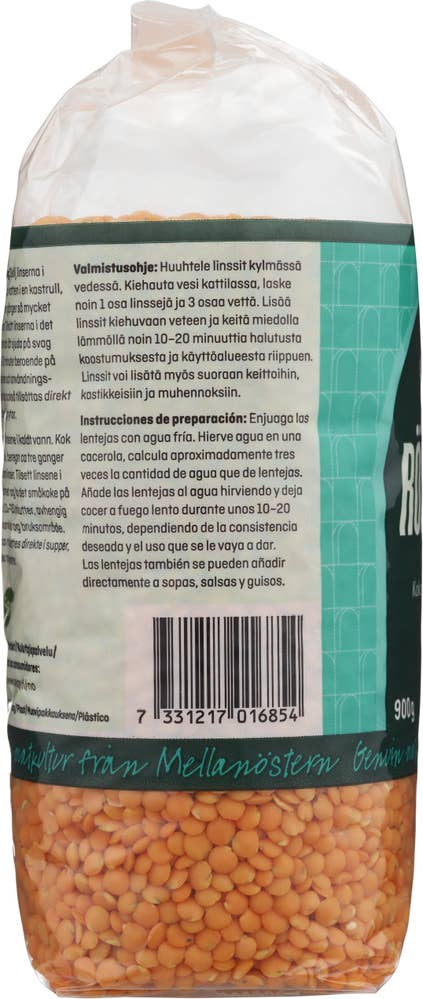 SEVAN Tørkede røde linser, hele