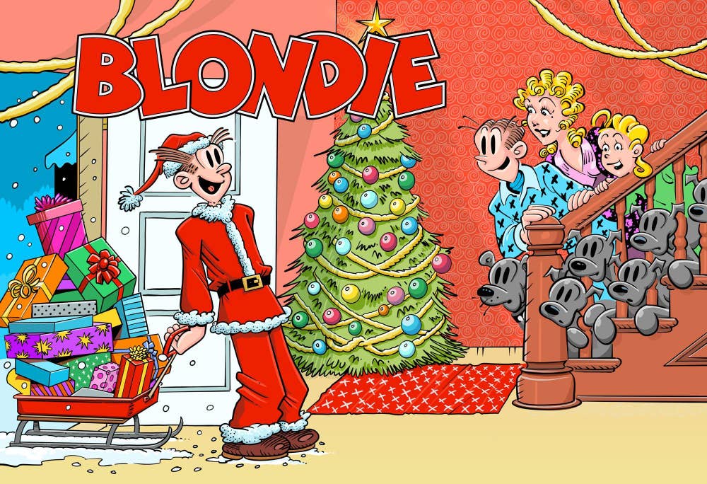 Bladcentralen Blondie julehefte Julen 2025