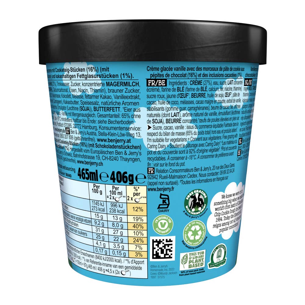 Ben & Jerry's Caramel brownie party