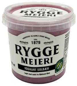 Rygge Meieri Yoghurt solbær Økologisk