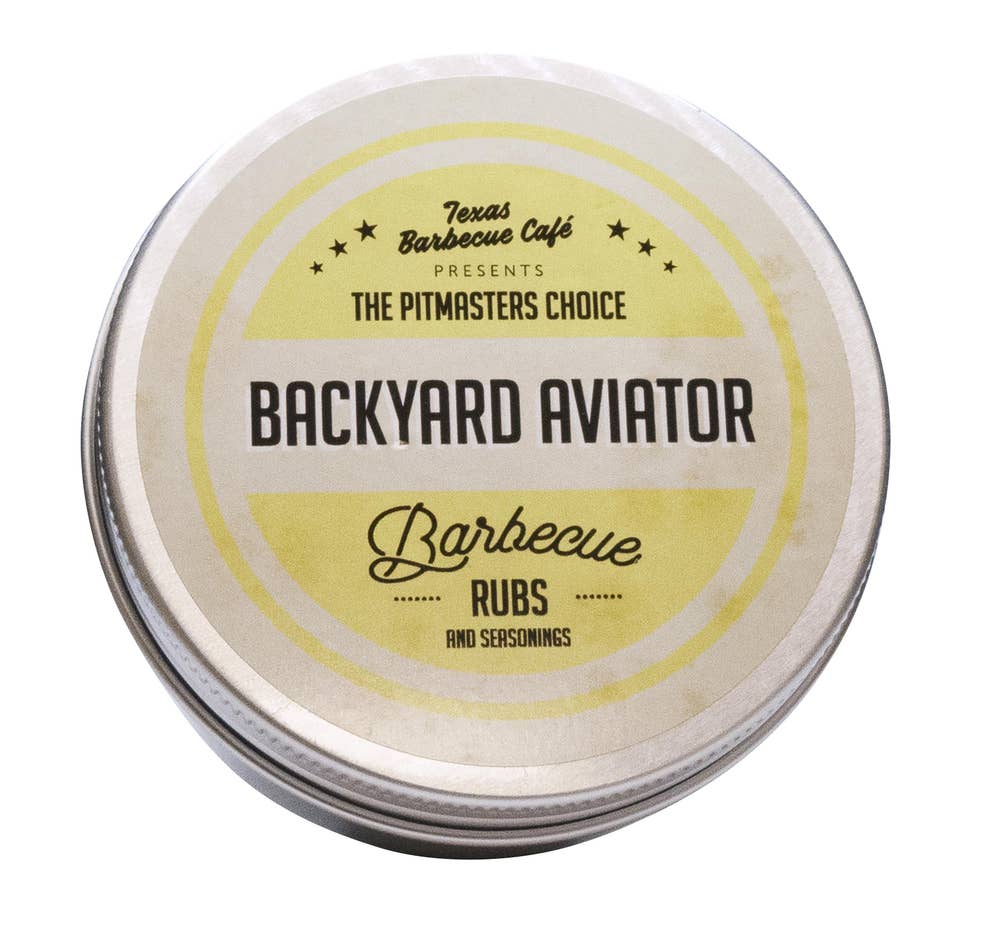 Texas Barbecue Café Backyard Aviator Seasoning & Rub