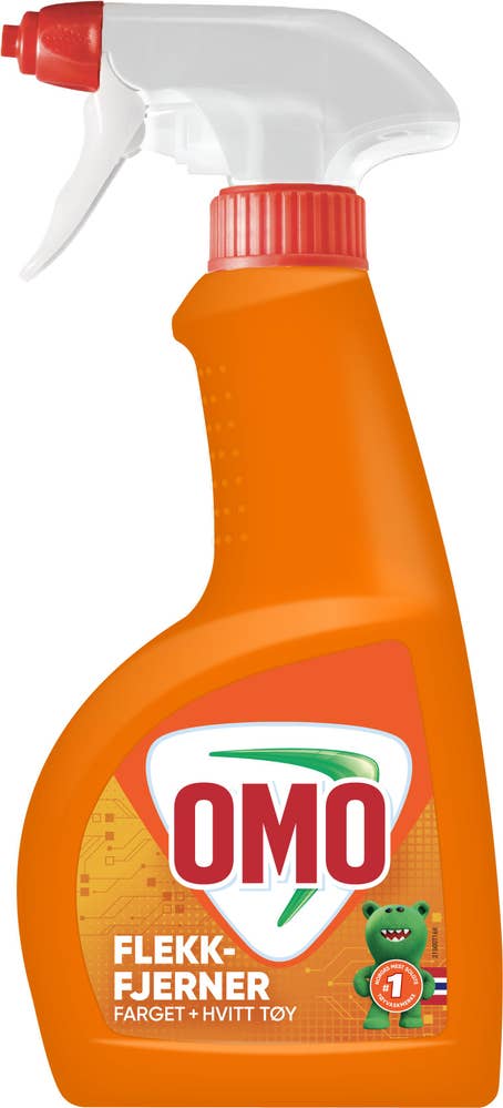 Omo Flekkfjerningsspray Farget og hvitt tøy