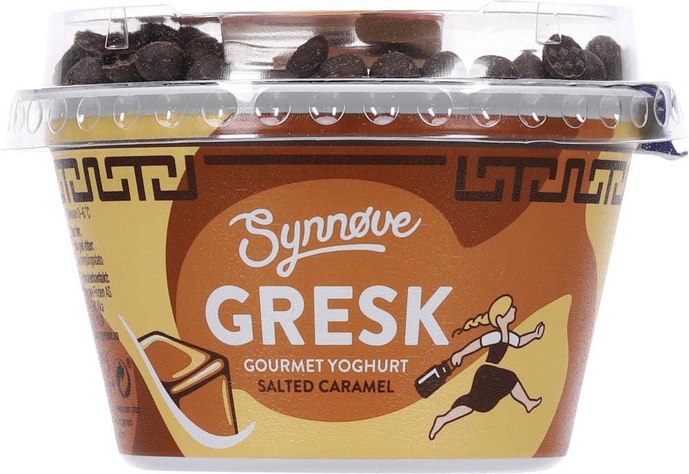 Synnøve Gresk gourmetyoghurt Salted Caramel