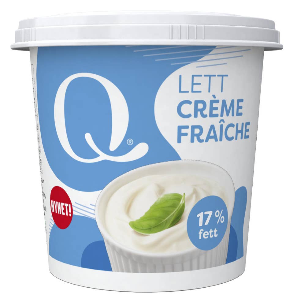 Q Lett Crème fraîche 17% fett, 300 g