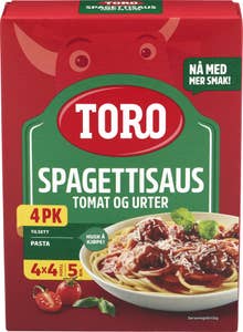 Toro Spagettisaus 4x48 g