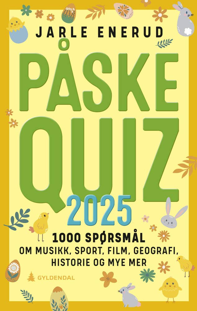 Jarle Enerud Påskequiz 2025 1000 spørsmål