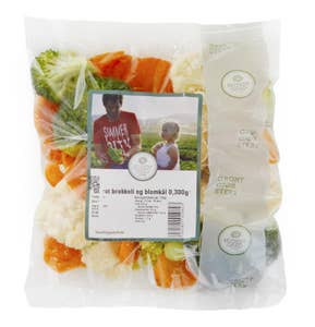 Huseby Gaard KUTTA hverdagsmiks Gulrot, brokkoli og blomkål