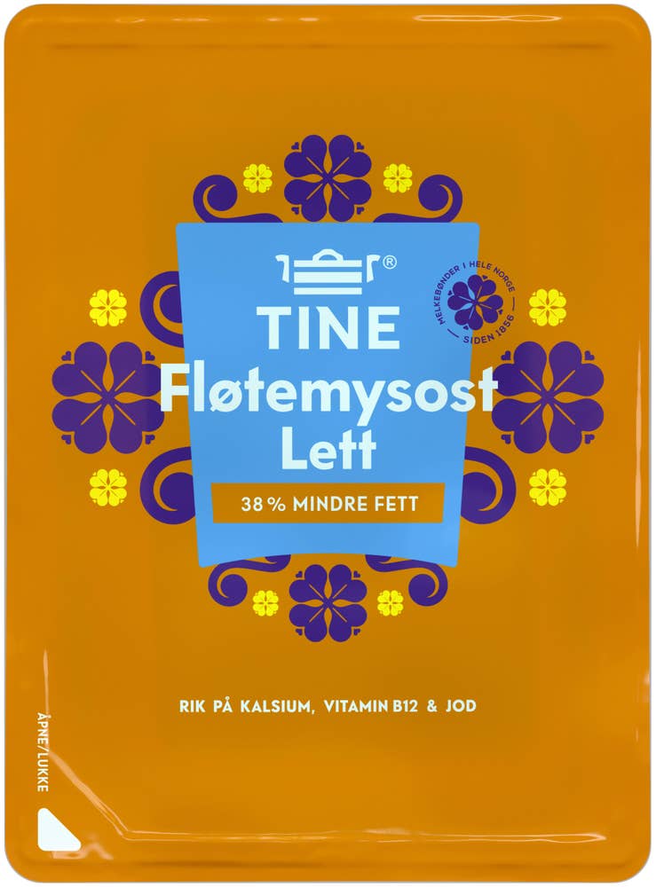 TINE Fløtemysost lettere Skivet