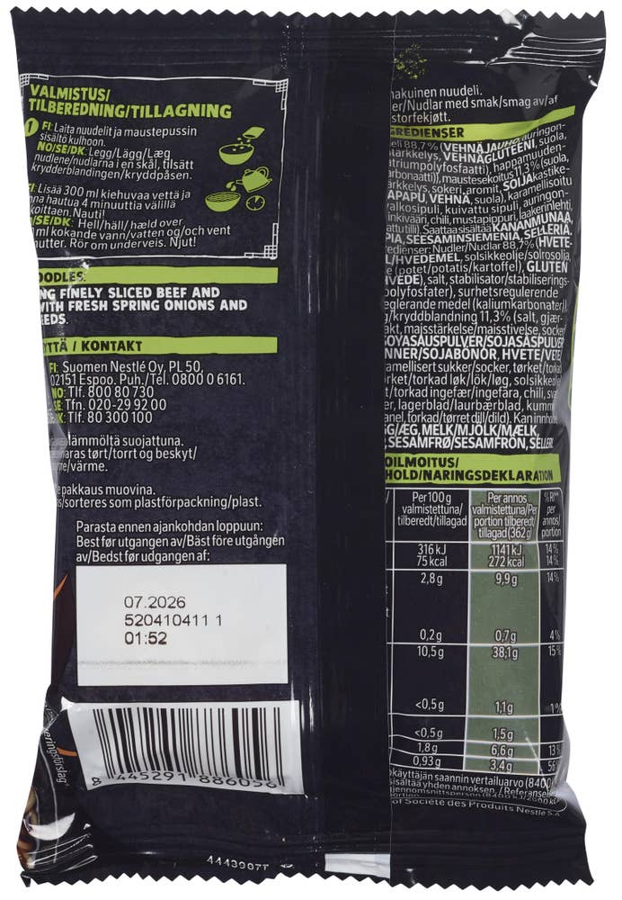 Maggi Ramen noodles Beef