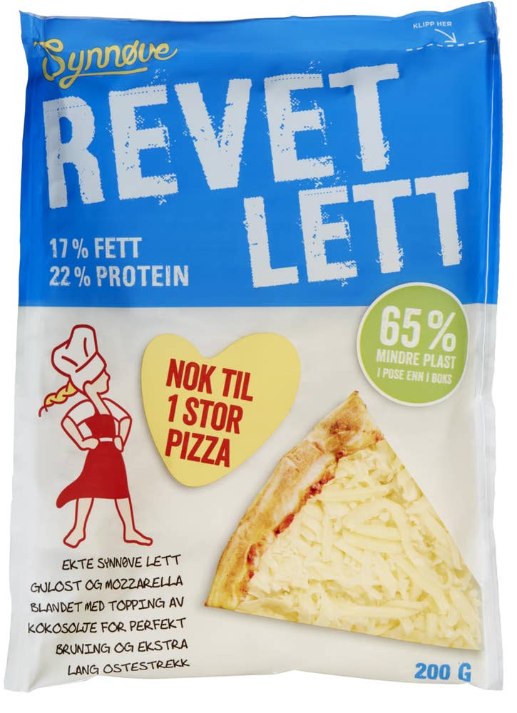 Synnøve Revet Lett 17%