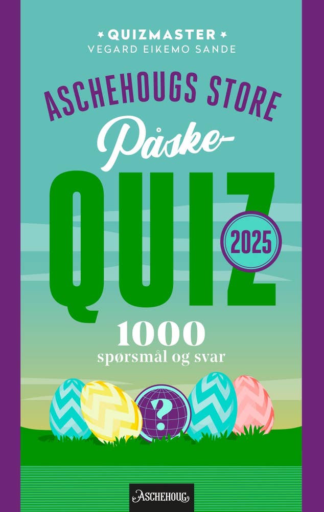 Bladcentralen Aschehougs store PåskeQuiz 2025