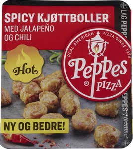 Peppes Pizza Spicy kjøttboller med jalapeño og chili