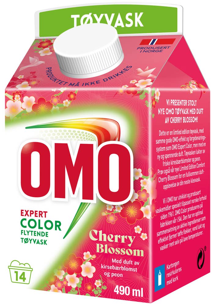 Omo Color tøyvask Cherry Blossom