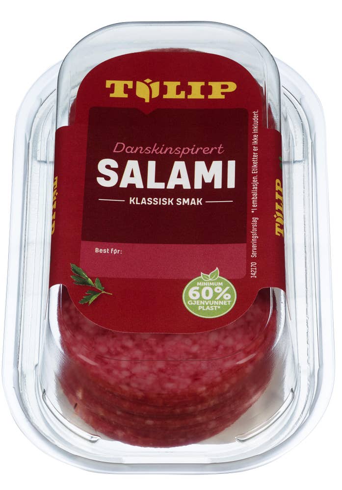 Tulip Dansk Salami Skivet