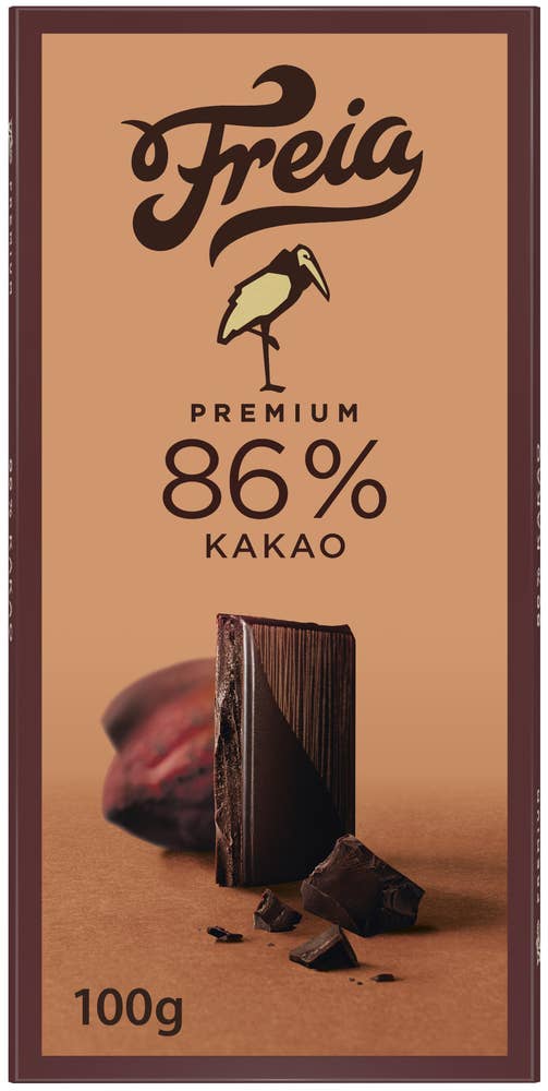 FREIA Premium Dark 86% Cocoa