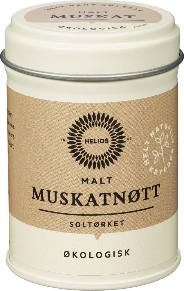 Helios Økologisk malt muskatnøtt