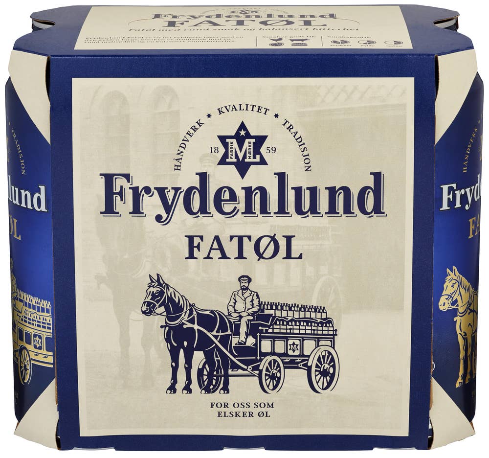 Frydenlund Fatøl 6 x 0,5l