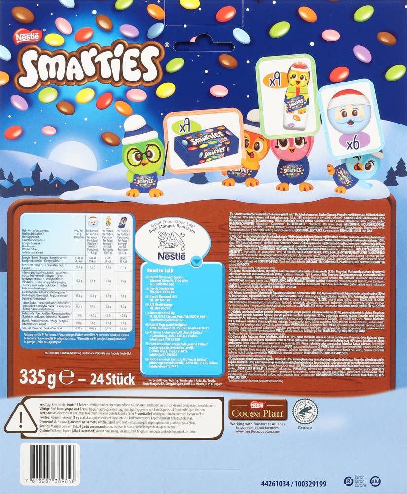 Smarties Adventkalender